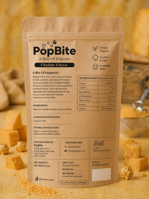 Cheddar Cheese Popcorn
